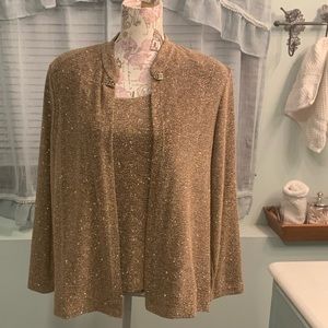 R&M Richards Plus Size Special Occasion Dress top set